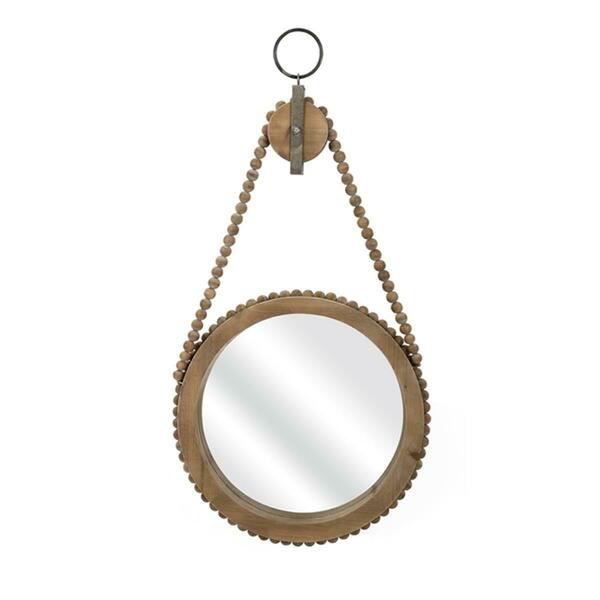 Imax Malana Wooden Mirror - 45.5 x 22 x 3.5 in. 40503